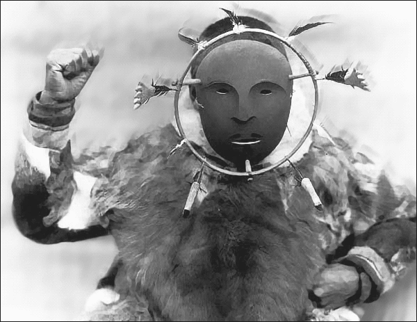 Eskimo ceremonial mask
