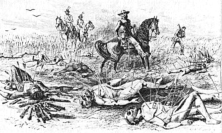 Custer finds remains of Lt Kidder