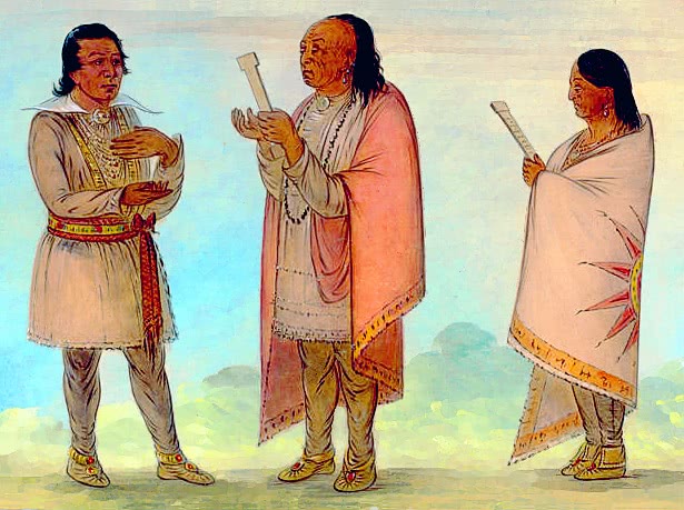 Kickapoo Indians Preaching and Praying