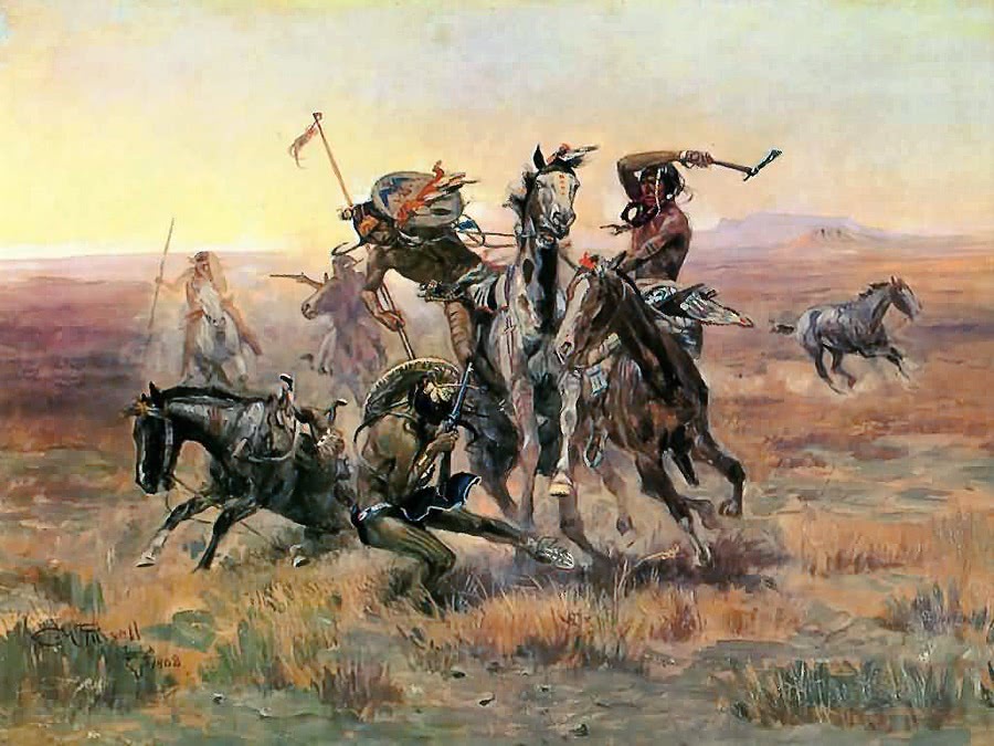 Blackfoot meet Sioux