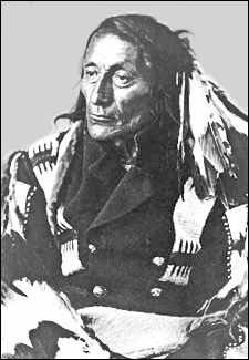 Crowfoot  Head Chief of the Blackfoot Nation 1887