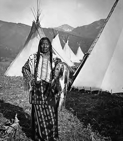 Chief Charlot at Flathead Reservation