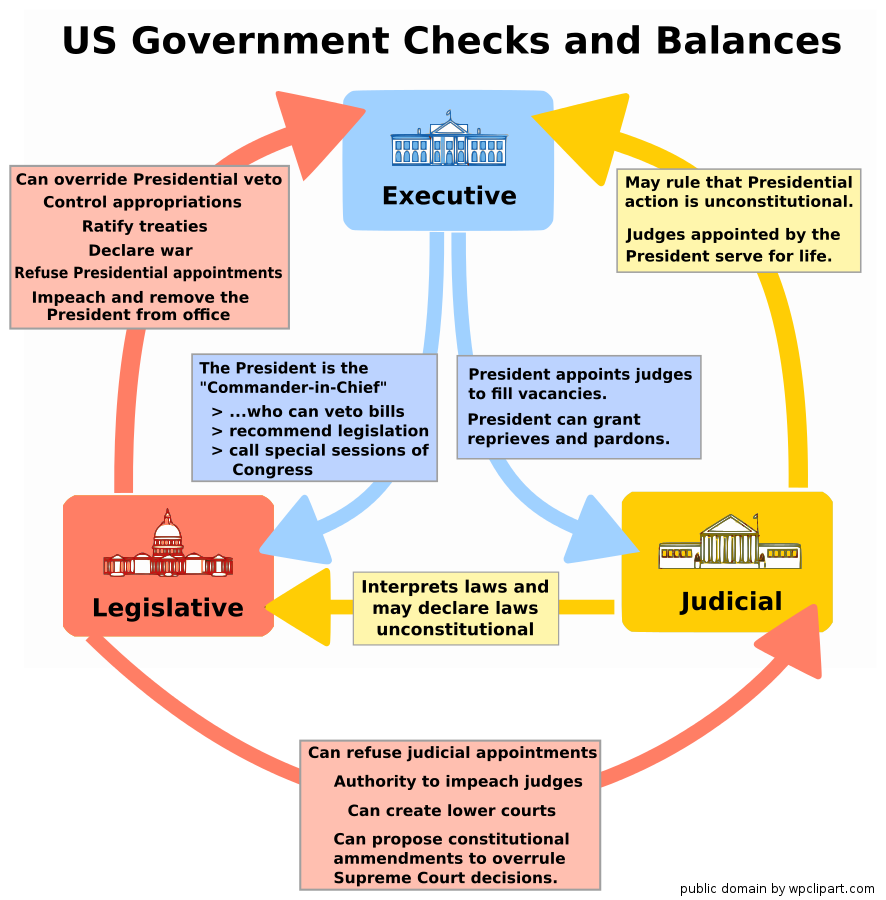 Checks And Balances Chart Answer Key