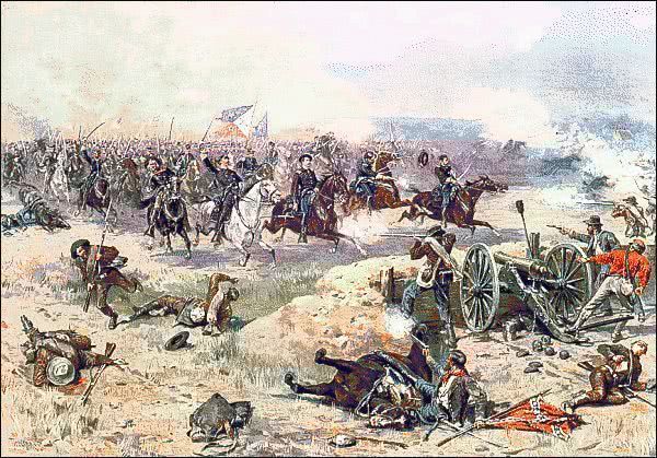Sheridans final charge at Winchester
