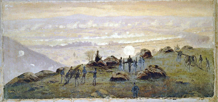 Little Round Top view July 3 1863