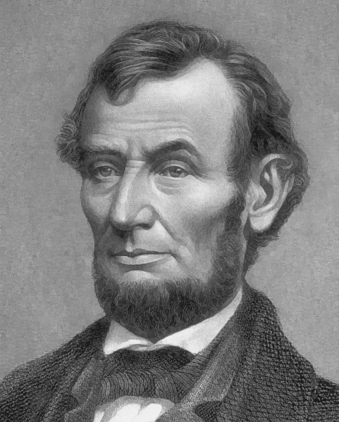 Lincoln standing