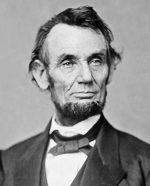 Lincoln portrait by Brady 1864
