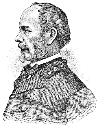 General Joseph E Johnston lineart