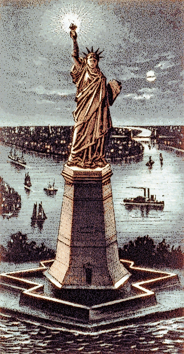 statue of liberty old