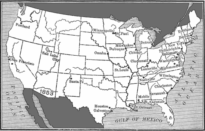 United States after Gadsden purchase