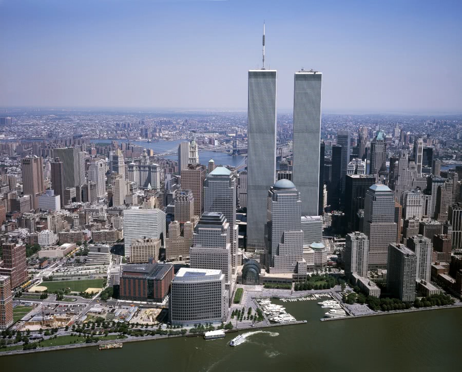Twin Towers c 2000