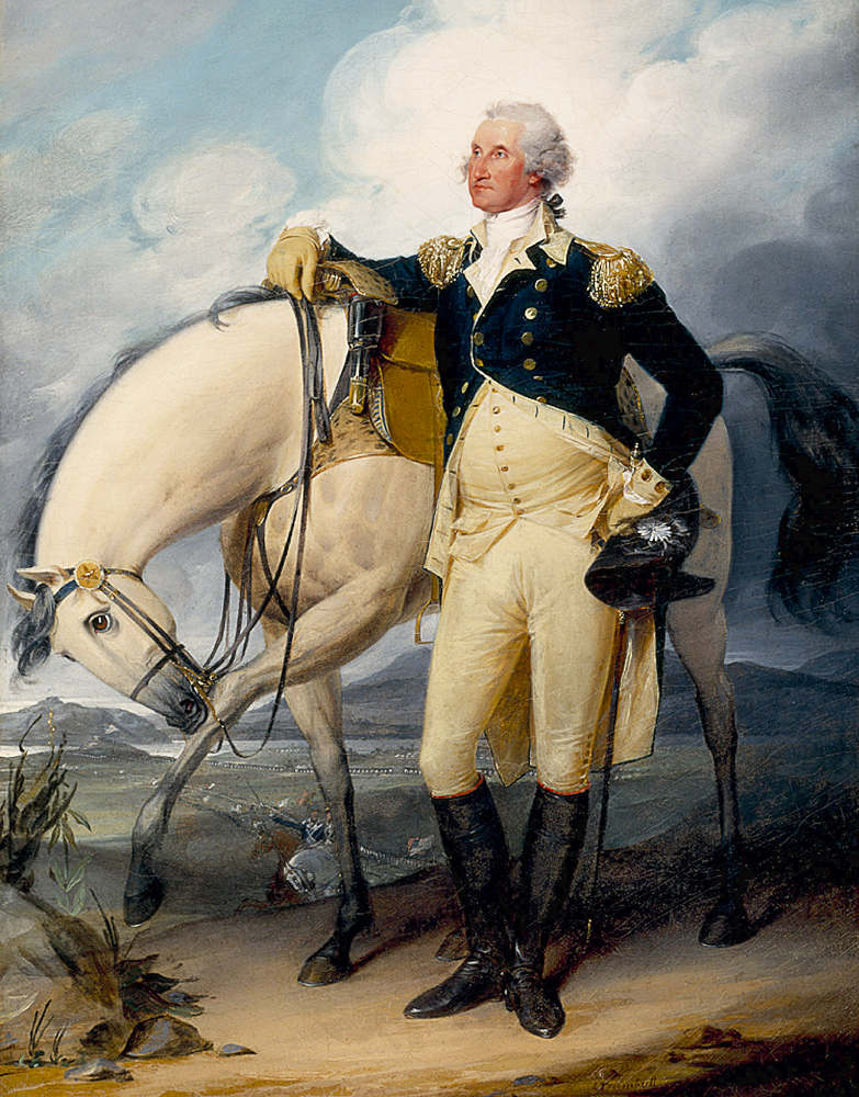 George Washington w horse