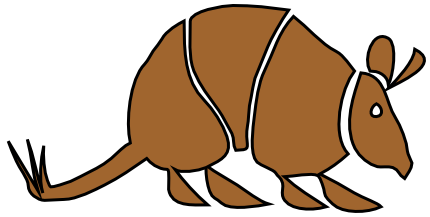 armadillo brown