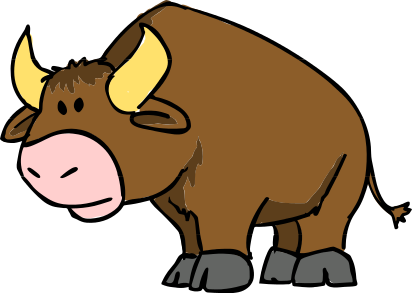 Bull cartoon 04
