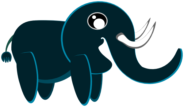 elephant style vector