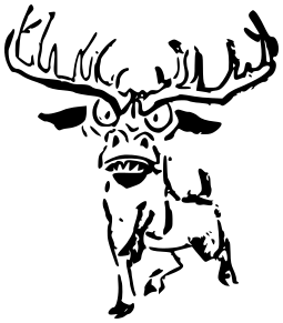 angry elk