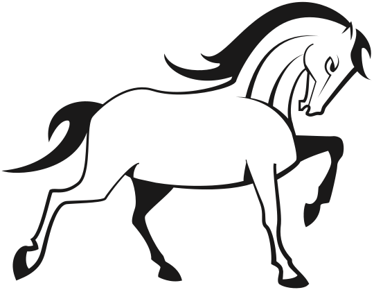 horse-semi-silhouette