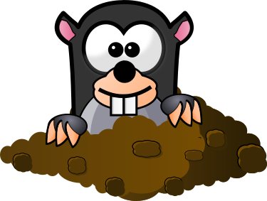 mole cartoon
