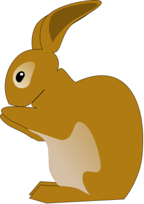 rabbit little brown