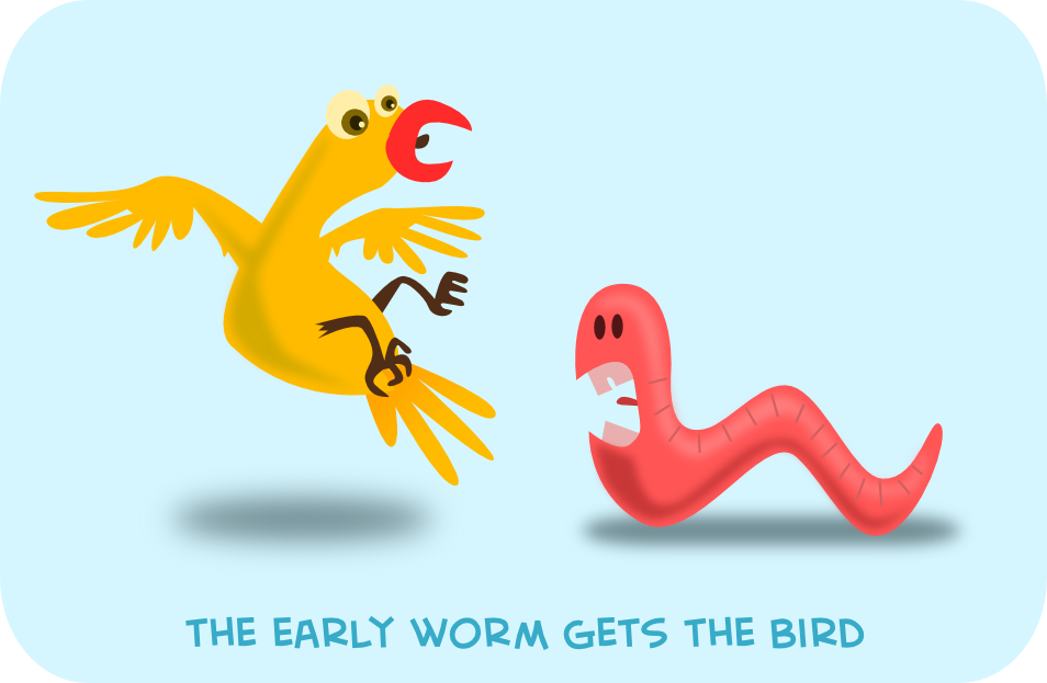 early worm gets the bird