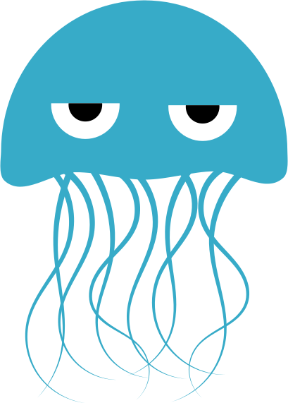 Jellyfish cyan