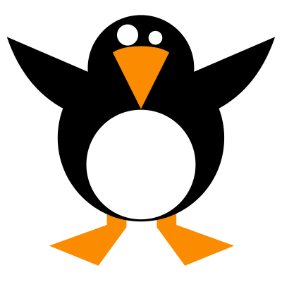 Penquin Clip Art. penguin simple
