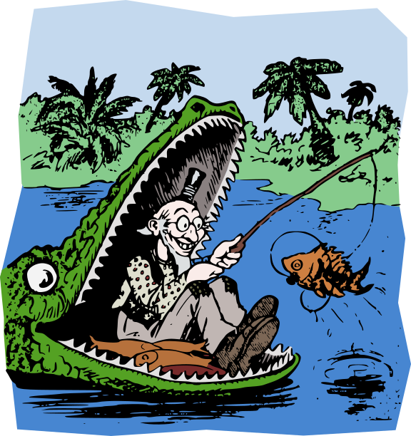 gator-fishing