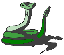 green rattle snake