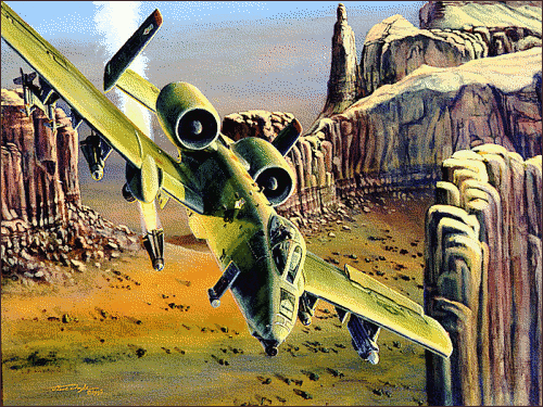 A-10 Thunderbolt II  color