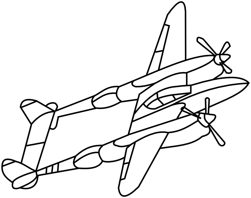 P38 lineart
