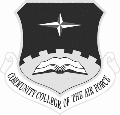Community College of the Air Force Shield Color