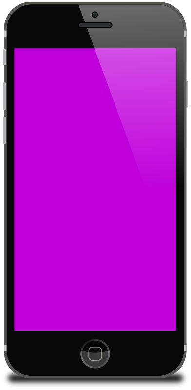 smartphone purple