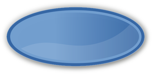 color label oval blue