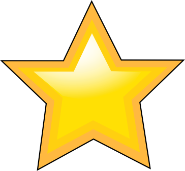 Star on On Facebook Wpclipart Blanks Shapes Star Gold Star Blank 01