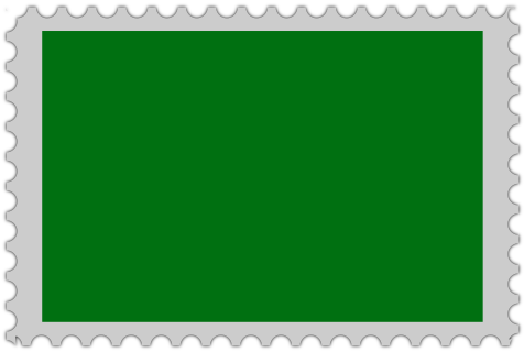 Stamp blank forest