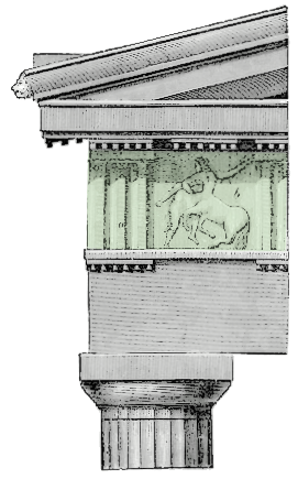 Doric Parthenon frieze