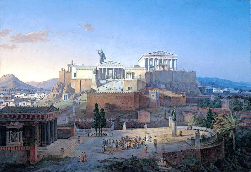 Akropolis by Leo von Klenze