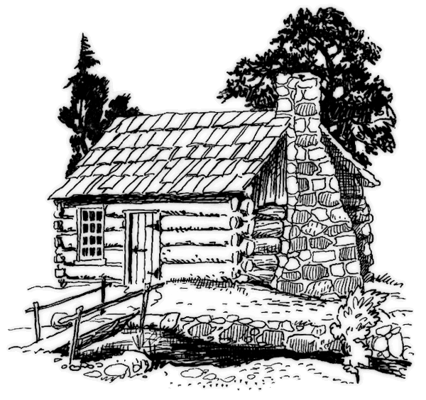 cabin coloring pages - photo #42