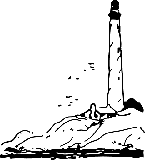 lighthouse sketch