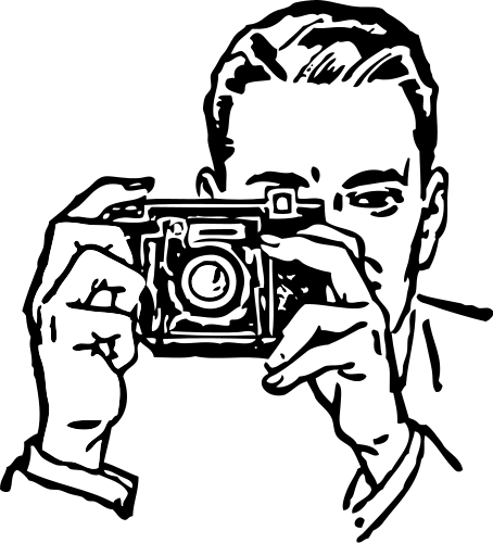 clipart photographer with camera - photo #15