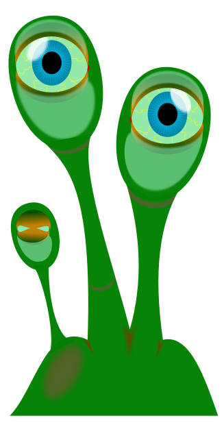 extraterristrial eye plant