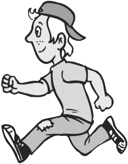 See Google docs and WPClipart for a brief how-to. boy running. boy running