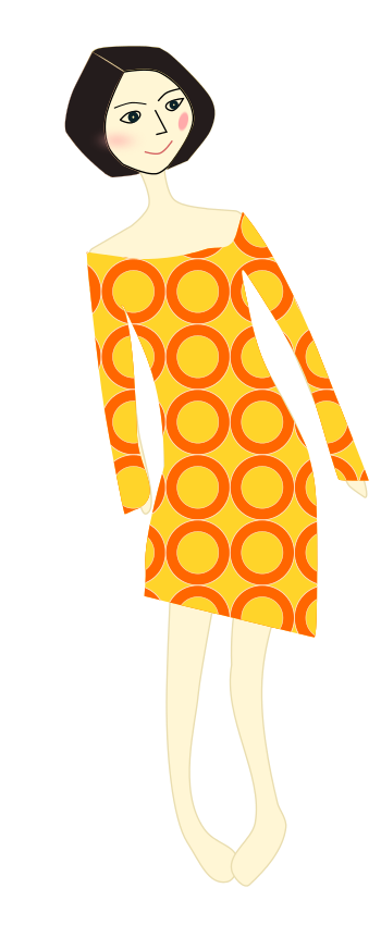 clipart girl getting dressed - photo #43