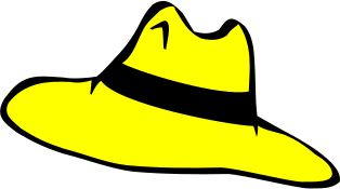 adventure hat yellow