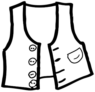 vest outline