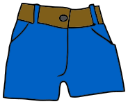 shorts w belt blue 2
