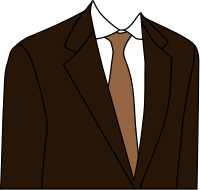 mens suit brown