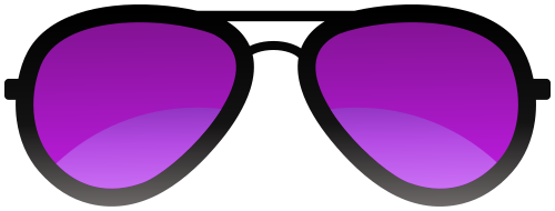 sunglasses flush purple