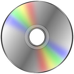 CD DVD small bright