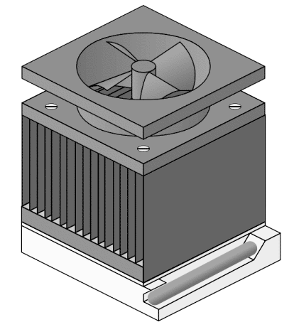 cpu heatsink fan socket